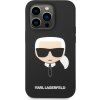 Liquid kryt pre Apple iPhone 14 Pro, Karl Lagerfeld, Čierny