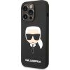 Liquid kryt pre Apple iPhone 14 Pro, Karl Lagerfeld, Čierny
