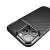 Carbon Premium kryt pre Apple iPhone 13, Čierny