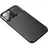 Carbon Premium kryt pre Apple iPhone 13, Čierny