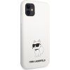 Liquid kryt pre Apple iPhone 11, Karl Lagerfeld, Biely