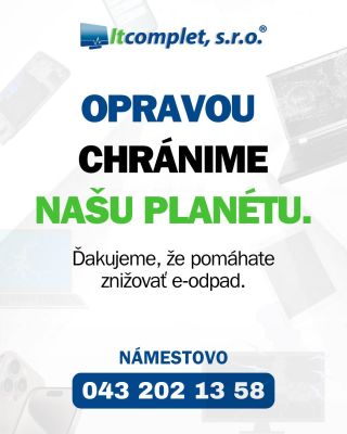 Spoločne chránime planétu 🌍♻️ . Ďakujeme za vašu pomoc pri znižovaní e-odpadu 💡 . Nájdete nás v Námestove na autobusovej...