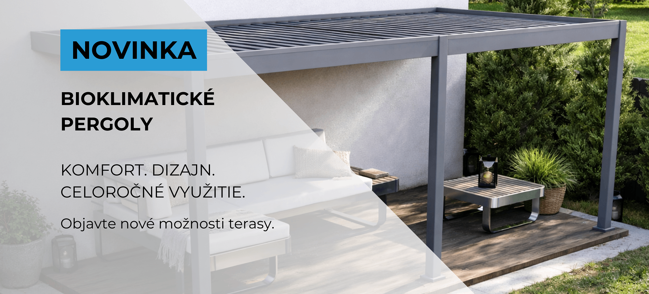Bioklimatické pergoly