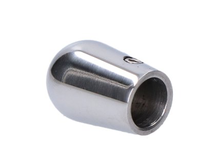 Ukončenie ø20mm na trubku ø12mm, leštená nerez AISI304