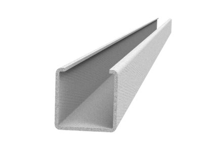 U-profil krycí 35x35x2mm, žiarovo zinkovaný, cena za 1 ks(6m),hladký L=6000mm