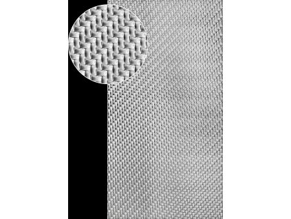 Plech  pozinkovaný, 2000x1000x1,2mm - PLETENINA, 3D vzor