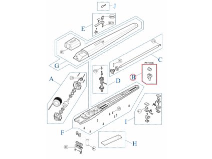 PRTO06 kit  5závit pre WG3524/5000,TO4005/06/40/5024