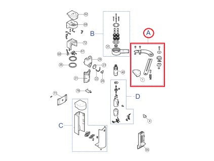 SPAMG215A00 kit ramien pre WALKY