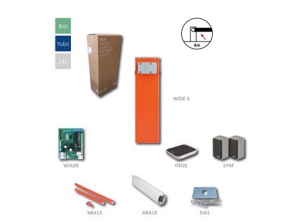WIDES KIT automatická závora do 4m