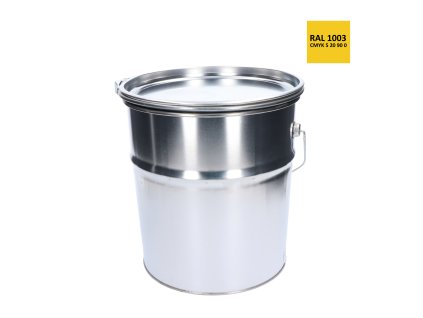 Farba antikorózna polomatná na zinok 10 kg žiarivo-žltá