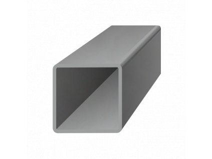 Uzavretý profil 70x70x3mm, čierny S235, hladký L=2000mm, cena za 1ks(2m)