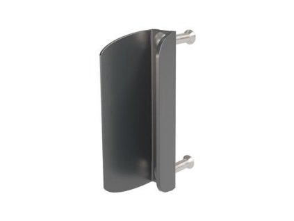 LOCINOX® 3006PC Hliníkové madlo pre krídlové brány,farba RAL9005 , materiál: hliník, 163x75x30mm