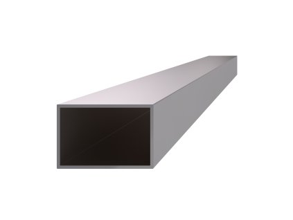 Profil uzatvorený 60x40x2mm, cena za 1ks(4m), brúsená nerez K320 /AISI304