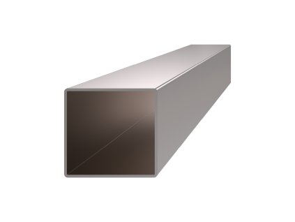 Profil uzatvorený 50x50x2.0mm, cena za 1ks (4m), brúsená nerez K320/ AISI304 kartáčovaná nerez K320 /AISI304