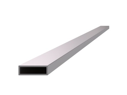 Profil uzatvorený 30x10x1.5mm, cena za 1ks (6m), brúsená nerez K320 /AISI304