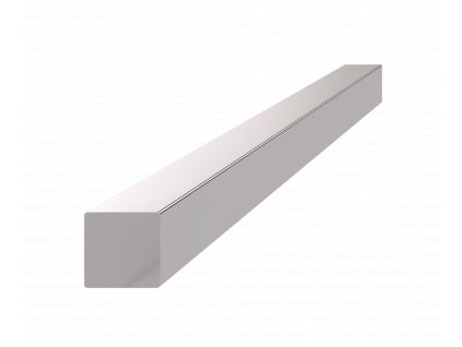 DOPREDAJ! Štvorhran 12x12mm, cena za 3m nerez bez povrchovej úpravy AISI304