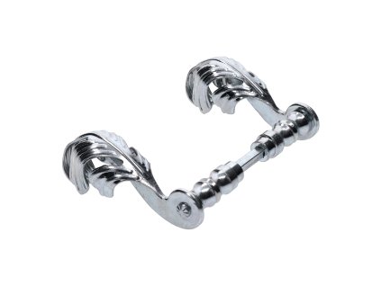 Kľučka 130x70mm, priemer osadenia 19mm, zinok, pár
