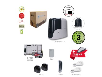 SUNKIT80 pre posuvnú bránu do 700kg