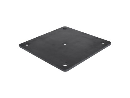 Platňa 200x200x7mm s otvormi 13mm, bez povrchovej úpravy