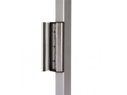 LOCINOX® SAKL QF2 nastaviteľná dorazová lišta pre krídlové bránky, pre profil 40 až 60 mm, bez povrchovej úpravy