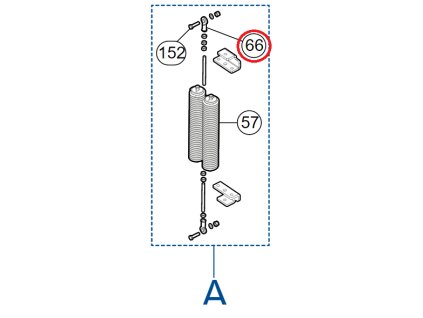 PMCTSD14A.4630 koncovka tyče M144 - samica pre LBAR a M7BAR