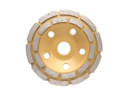 Brúsny diamantový kotúč 125x22mm, bez závitu, dvojradový