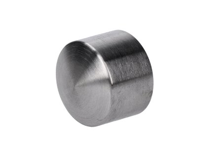 Ukončenie na trubku ø 16mm, brúsená nerez K320 /AISI304