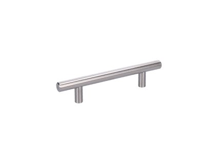 Nerezová úchytka (madlo) pre rozteč 96mm (150x96x12mm, výška 32mm), dutá, brúsená nerez K320 /AISI304, balenie obsahuje skrutky