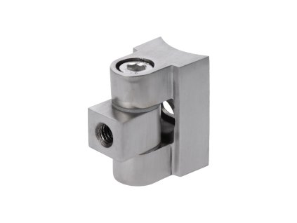 Nastaviteľný záves 0-90° na ø42.4mm, brúsená AISI304
