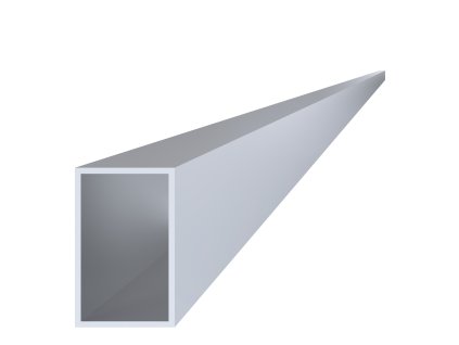 Jokel 80x50x3mm, L-6000mm, hliník bez povrchovej úpravy