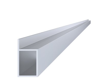 L profil uzavretý 40x55x75x6000mm, bez povrchovej úpravy