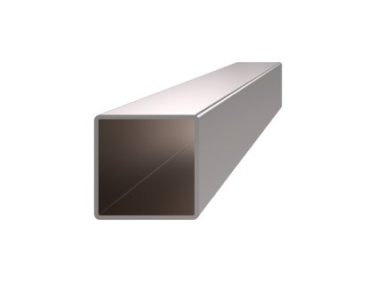 Profil uzatvorený 35x35x2mm, cena za 1ks (2m), brúsená nerez K320 /AISI304