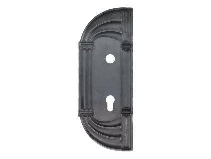 Štít 314x120x2mm, zdobený, ľavý, pre zámok
