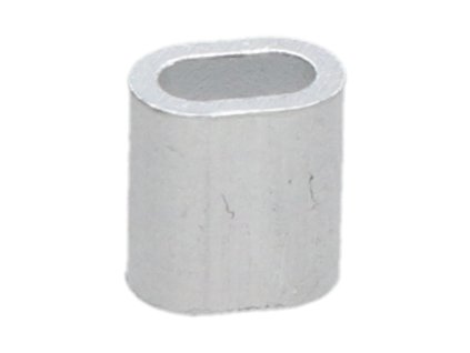 Hliníková lisovacia spojka pre 6.0mm lanko