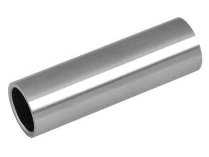Spoj priamy 40mm ø12mm, na trubku ø10mm dutý materiál,  brúsená nerez K320 /AISI304