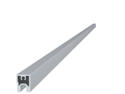 Profil 20x16mm, L-6000mm, hliník bez povrchovej úpravy