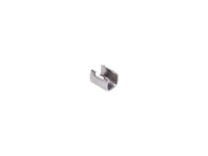 Lisovacie púzdro pre dve 1.5mm lanká, otvorené, AISI316