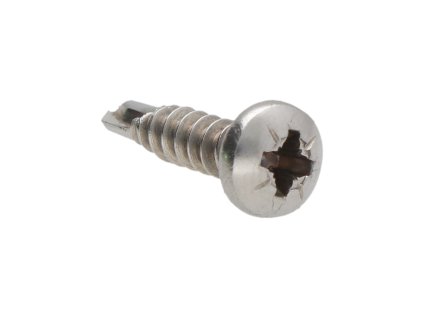 Nerezová skrutka samovrtná (4.2x19mm) polguľatá hlava, PZ2, DIN7504M /AISI304