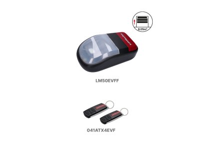 LiftMaster pohon pre garážovú sekcionálnu bránu 8.05m2 / 500N / 80kg