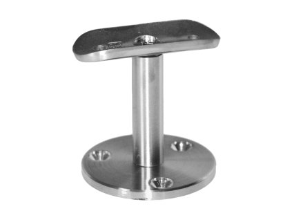 Držiak madla ø42.4mm, brúsená nerez AISI304