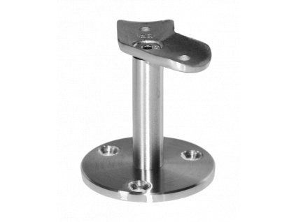 Držiak madla ø42.4mm, 45° uhol, brúsená nerez AISI304