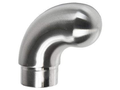 Ukončenie - koleno na trubku ø42.4mm, brúsená AISI304