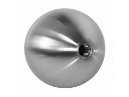 Guľa dutá so závitom M8 /ø 50mm, brúsená nerez K320 /AISI304