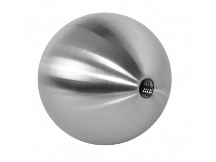 Guľa dutá so závitom M8 /ø 60mm, brúsená nerez K320 /AISI304