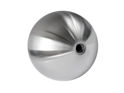 Guľa dutá so závitom M8 /ø 70mm, brúsená nerez K320 /AISI304