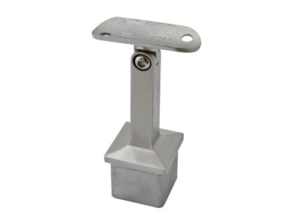 Držiak madla ø42.4mm s kĺbom, brúsená nerez AISI304