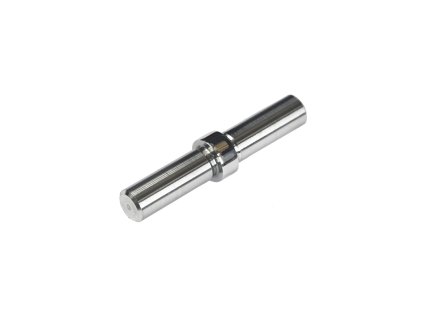 Spoj priamy L: 55mm, na trubku ø 12mm (plný materiál), leštená nerez /AISI304