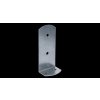 Pätka stĺpika 90x63x200mm, 3mm pozink