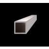 Profil uzatvorený 12x12x1mm, cena za 1ks (3m), brúsená nerez K320 /AISI304,