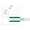 Gumičky na sklo 10mm, k EB1-AP07/AP47/EL1-AP47/E-Z0AP07